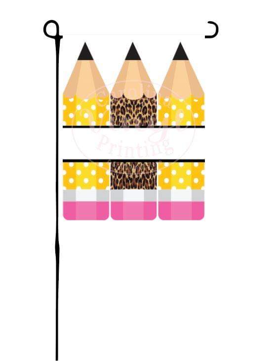 Dots & Leopard Pencils