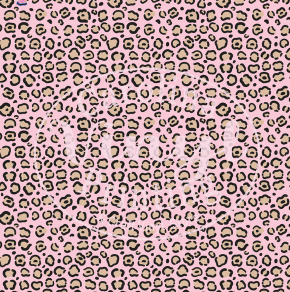 Pink Cheetah/Leopard Printed Vinyl